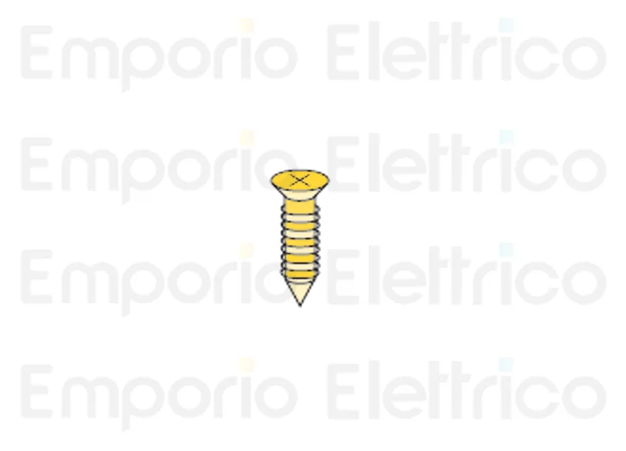 fadini Ersatzteil der Schraube m3,9x9,5 tcc Edelstahl für miri 4 46003