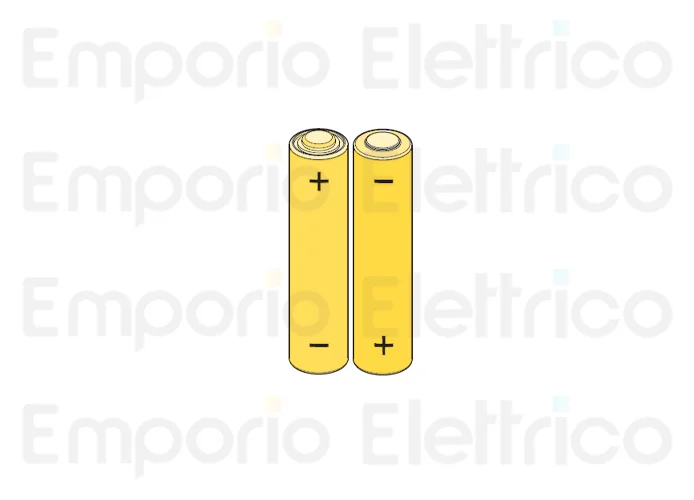 fadini Ersatzteil der Batterie aaa 1,5 v 2 Stück tx für orbita 57 57007