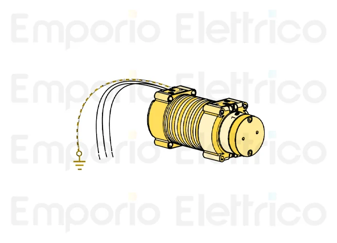 fadini Ersatzteil Motor/Pumpe aus Aluminium für barri 88 888217