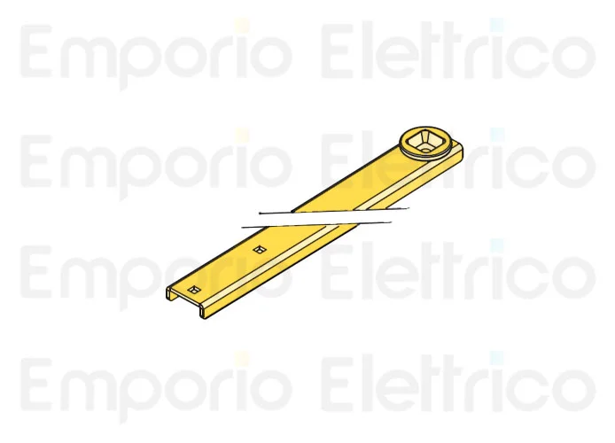 fadini Ersatzteil des geraden Arms auf Gleitschiene für bart 350 35076