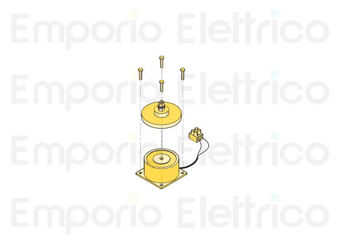 fadini ricambio elettromagnete di fermo asta di chiusura per bayt 980 97314