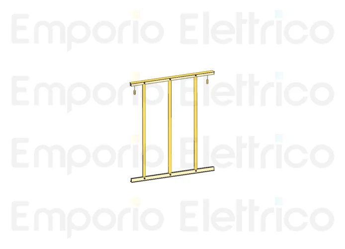 fadini ricambio modulo siepe in alluminio da 0,57 m per bayt 980 97337