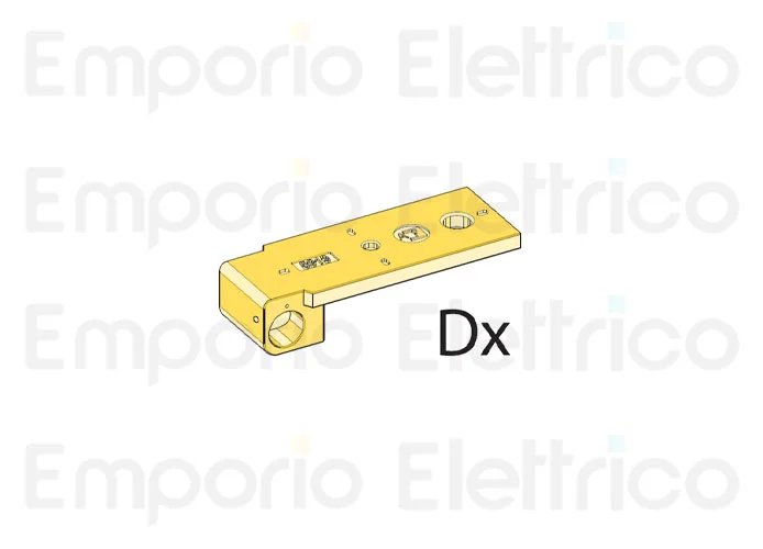 fadini ricambio piastra inferiore in acciaio destra per combi 740 740159