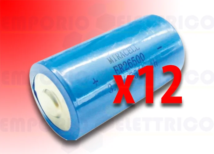 bft 12 Batterien für Lichtschranken-Sicherheitskontakleiste dcw bat n999465