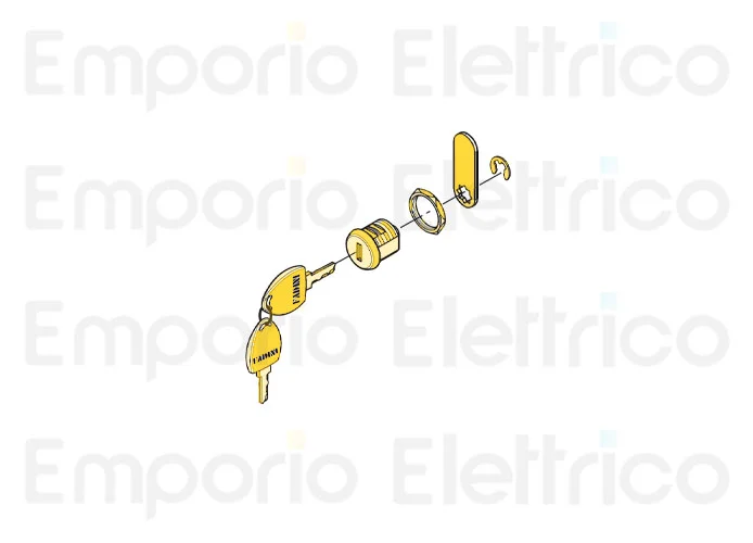 fadini ricambio serratura wa 7001 completa 650118