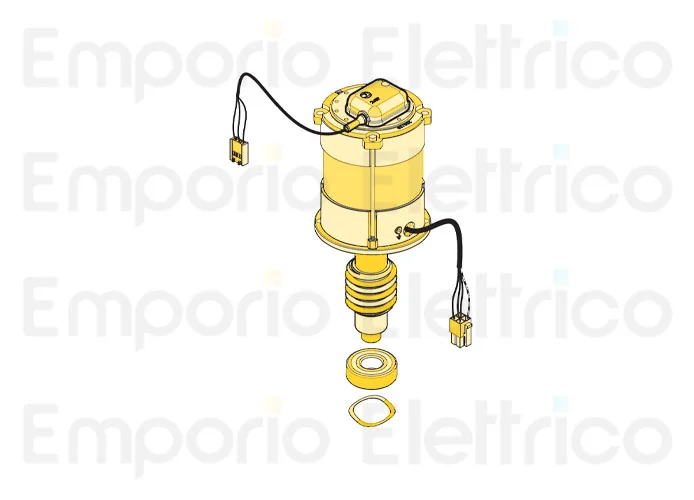 fadini ricambio motore completo 230 v - 0,5 cv con encoder 650122