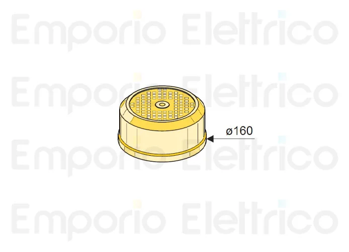 fadini ricambio coperchio motore elettrico per: cv 1,0 e 1,5 trifase; cv 1,0 monofase 200142