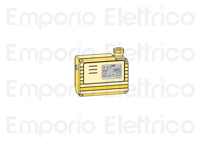 fadini ricambio scatola porta morsettiera e condensatore completa 200264