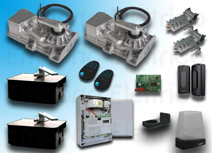 came Automation Kit underg frog-x 4m 24v 2 mot nc 8k01mi-007cfn