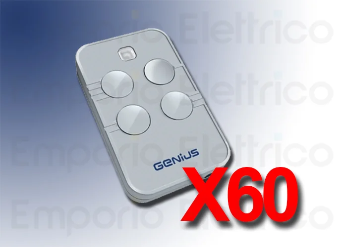 genius 60 telecomandI 4 canali 868mhz jlc kilo tx4 787035 (ex 6100333)