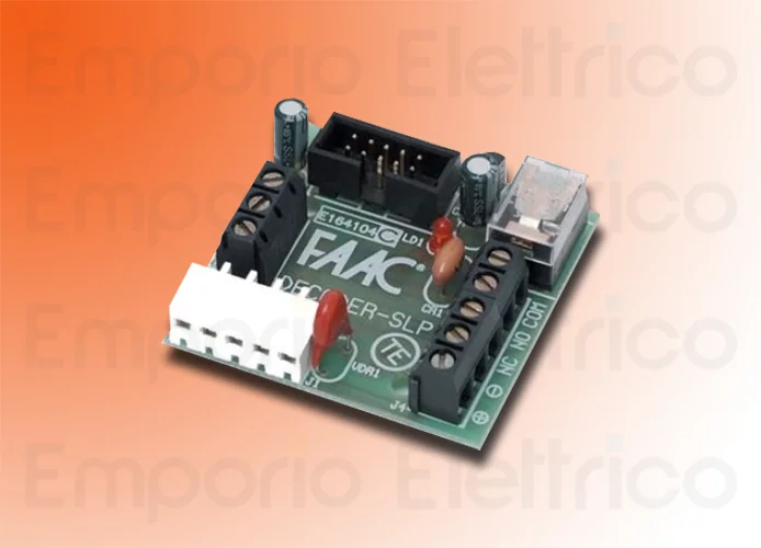 faac decoder sl programmabile con confezione faac 785523