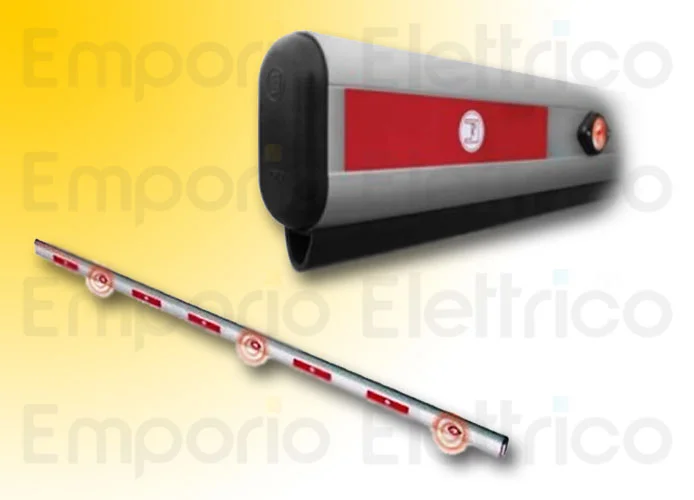 fadini asta in alluminio 5,30 m composta da due pezzi più modulo e led 9864l