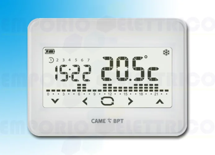 came Touchscreen Uhrenthermostat Wandmontage th/550 wh 845aa-0010