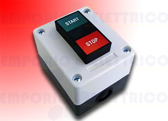 bft externe Drucktaste mit 2 Start/Stop Tasten spc d121611