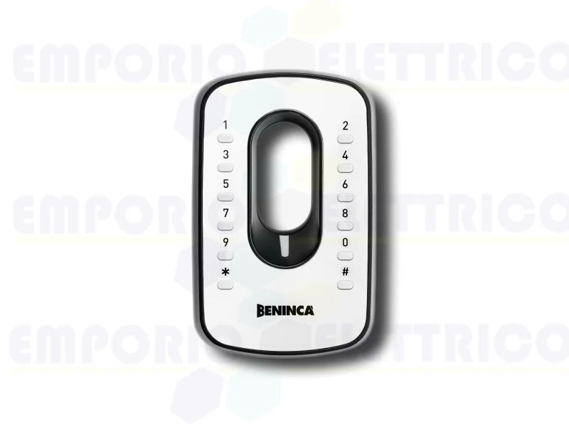 beninca digitale Tastatur aus Aluminium mit Kabel iri.kpad-c 9760032