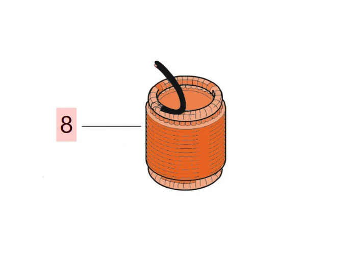 faac Ersatzteil des Stators 412-bat 230v 746030