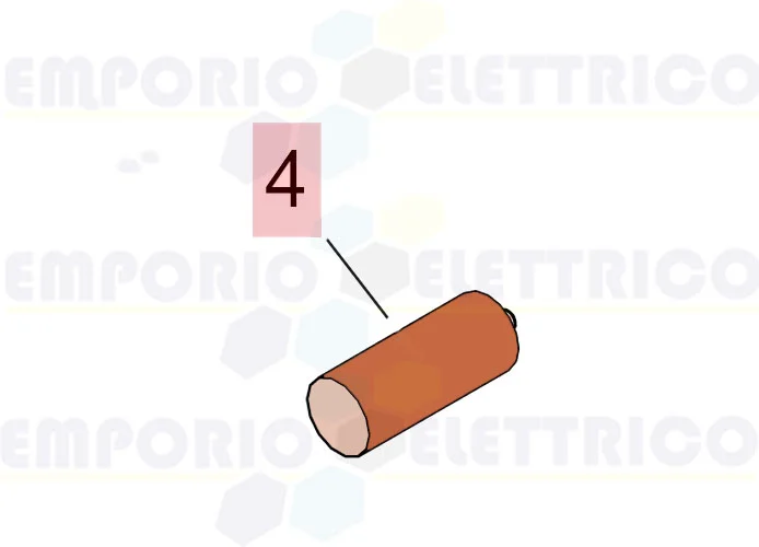 faac Ersatzteil des Kondensators 12,5 µf mka 450v 760025