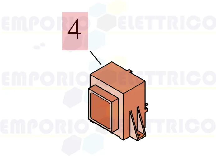 faac Ersatzteil des Transformators 230v-18v/15va res.-fl.780d 7501365