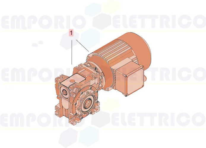 faac Ersatzteil des Getriebemotors c850 63002915