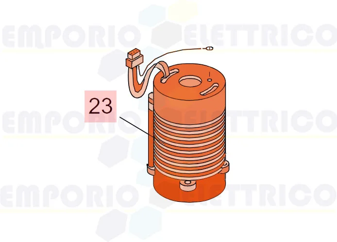 faac Ersatzteil des Motors 220v h 125 2p. c/t 7704065