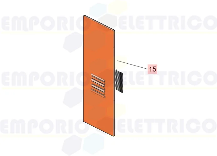 faac Ersatzteil der Tür 640 r.1 7270655