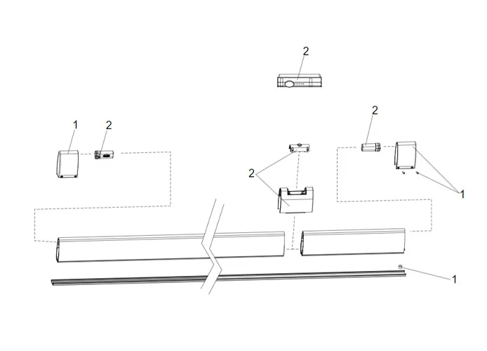 faac Seite Ersatzteile für mse110w