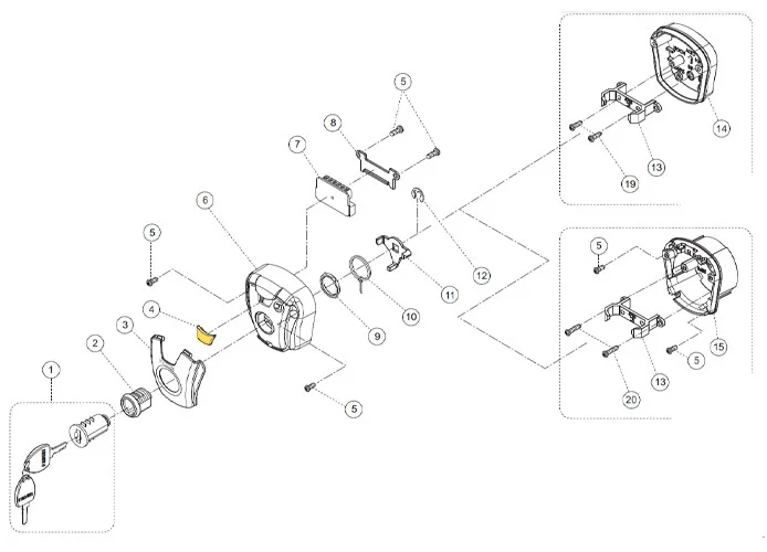 fadini Ersatzteil der Linse für chis 37 37004