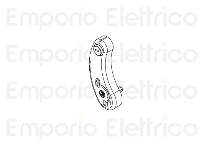 fadini Ersatzteil des Entriegelungsgriffs für bart 350 35109