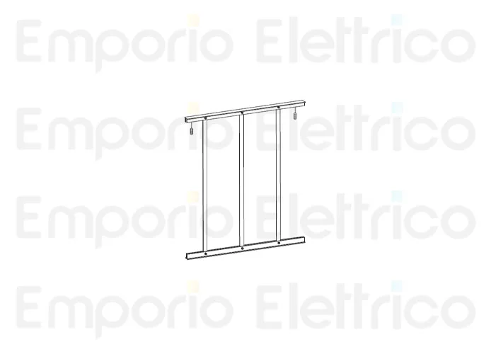 fadini ricambio modulo siepe in alluminio da 0,57 m per bayt 980 97337