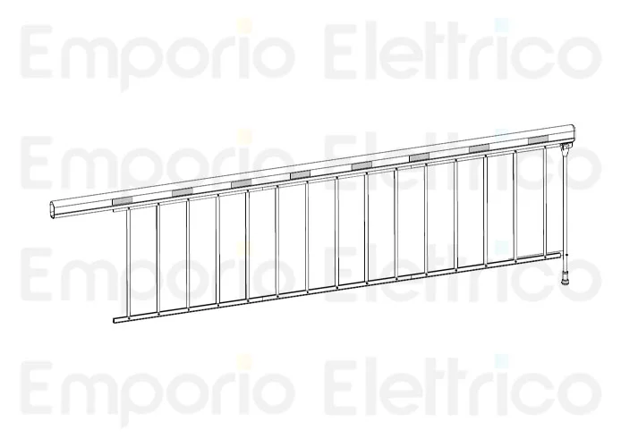 fadini Baumbehang aus Aluminium 3,80 m für bayt 980 1952l