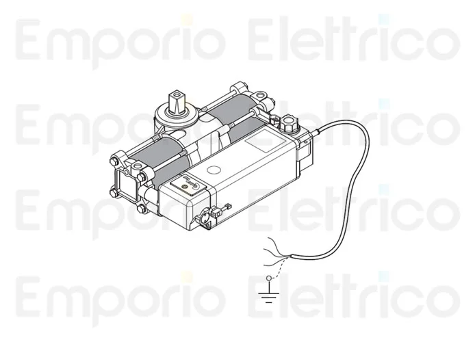 fadini ricambio centralina/martinetto combi 740-175° senza blocco 740116