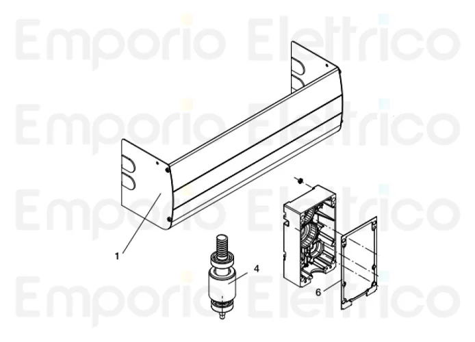 beninca Ersatzteil der Dichtung x zed per adam 9686153