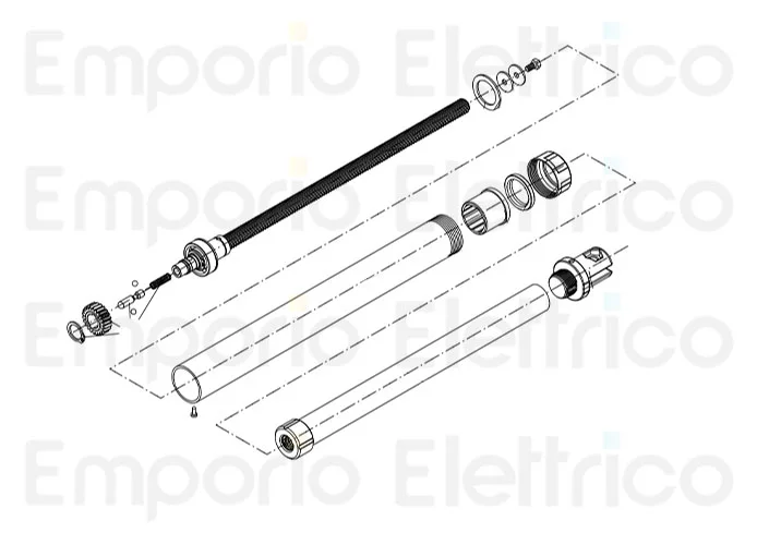 beninca ricambio chiocciola costamp. x bill30m/ma 9688113