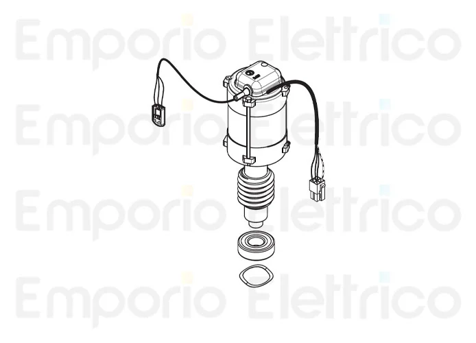 fadini ricambio motore completo 230 v - 0,33 cv con encoder 633122