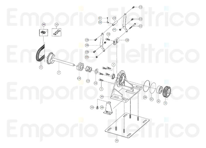 fadini ricambio cuscinetto radiale 3205 atn 31066
