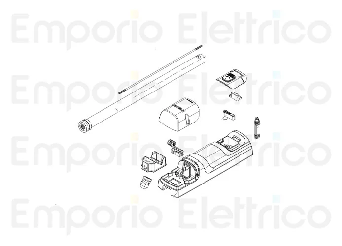 beninca ricambio sblocco a chiave assiemato 968602917