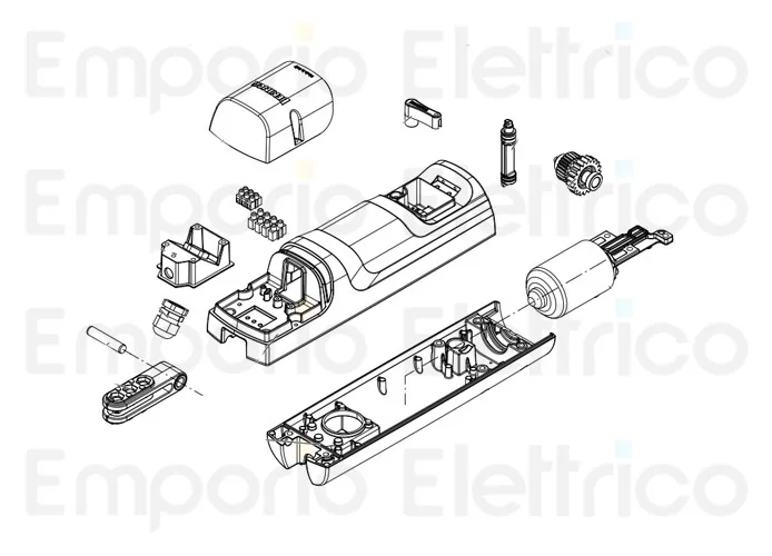 beninca Ersatzteil des Motors x tom 24v Encoder 968602932