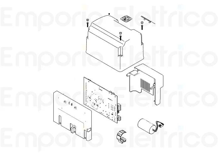 faac Ersatzteil der Halterung für Platine e781 63003481