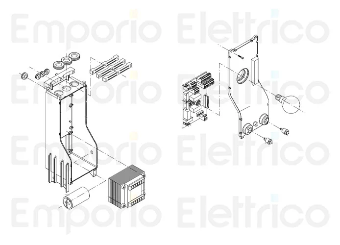 beninca Ersatzteil der Steuerung für zed 9686104