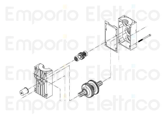 beninca Ersatzteil der Dichtung für au.45/l/24v 9686005