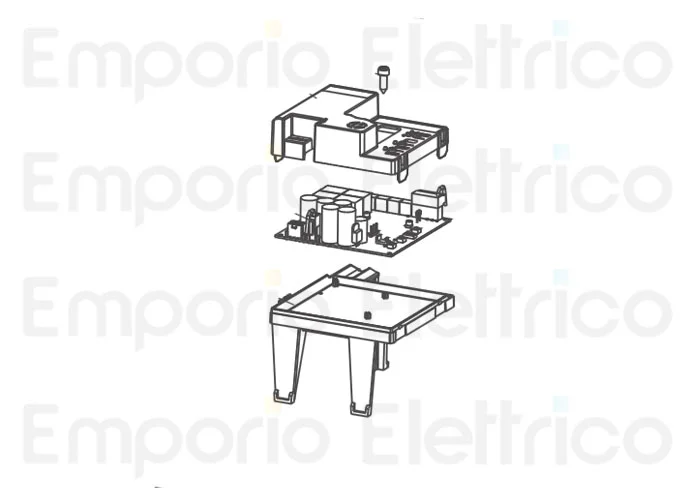 genius Ersatzteil der Halterung für Platine 391/compas 115016