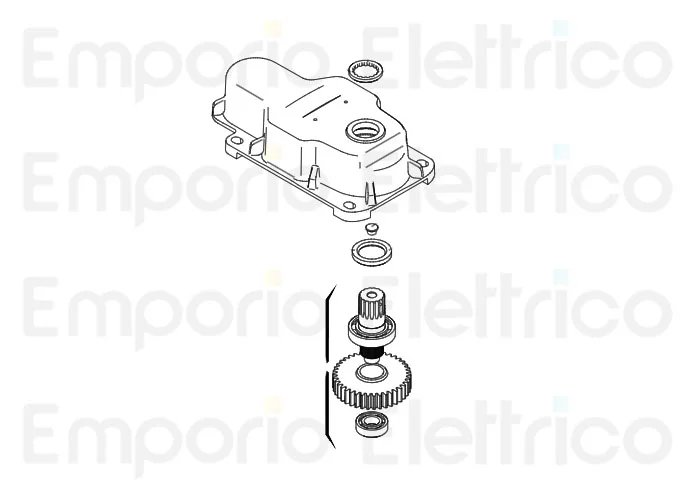 genius ricambio distanziale albero roller diablo 6020360