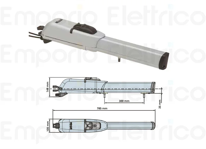 faac motoriduttore 413 ls 230v ac 104414