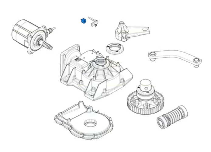 came Ersatzteil des Magnet Encoder frog 119ria083