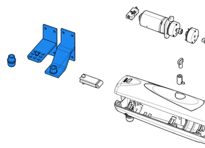 came Ersatzteil der Zubehörbox axo 3/4 88001-0155