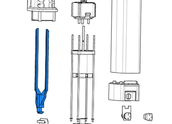 came Ersatzteil der Freigabestange stylo 119rid347