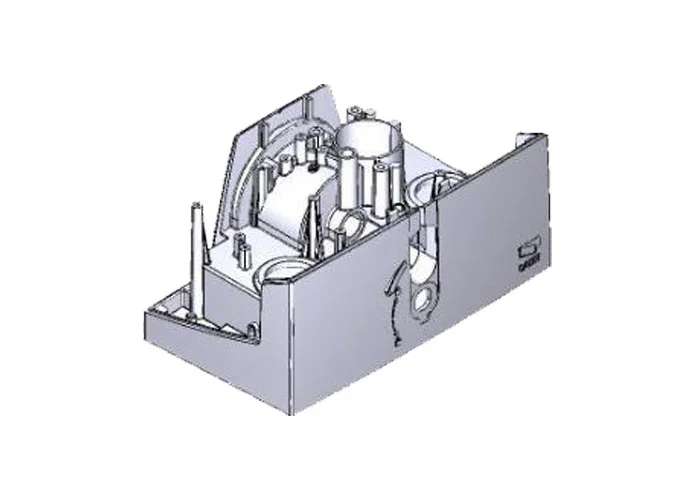 came Ersatzteil des Kastens des Getriebemotors bxl 119rib003