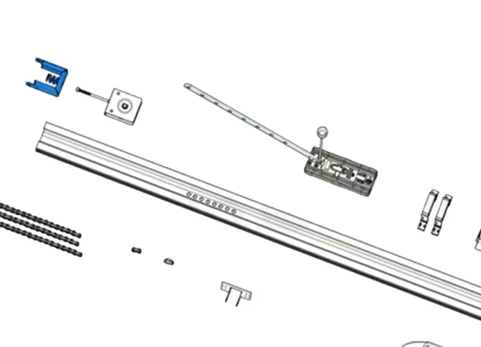 came Ersatzteil der Halterung für Spanner U-Förmigen Bügel v6000 119rie179