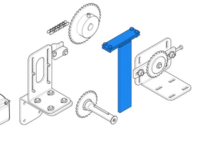 came Ersatzteil des Steigbügels Angriff Kette c-bx 119ricx014