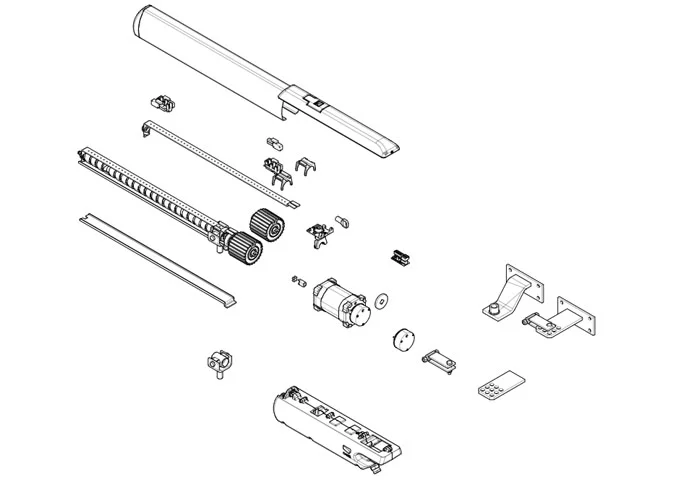 came Seite Ersatzteile des Motors 001a5024 a5024